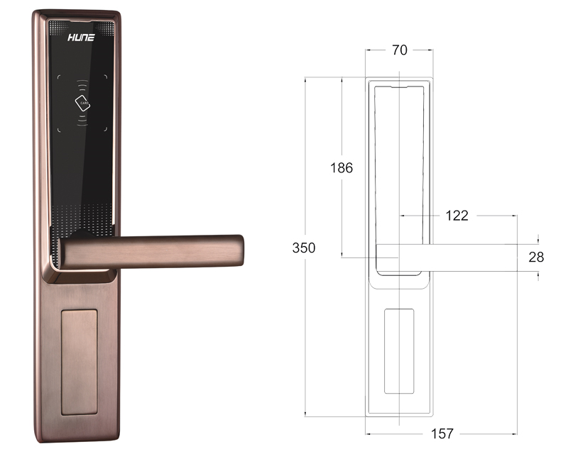 Khóa thẻ từ YBS068