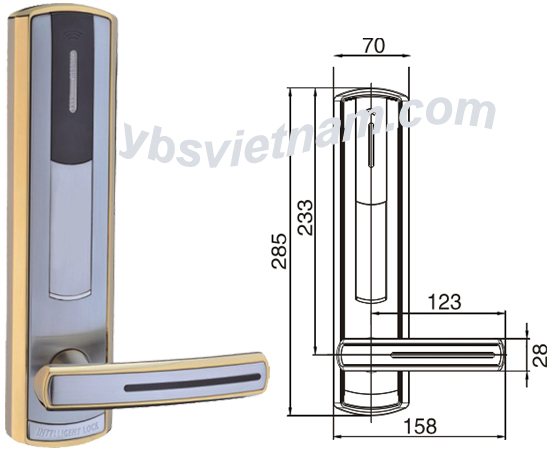 Khóa thẻ từ YBS008